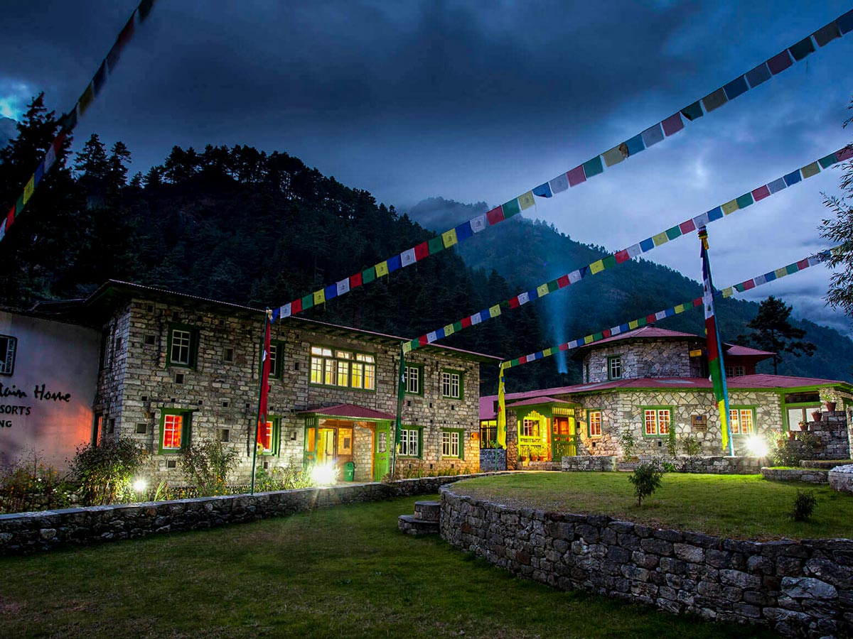 Evening at Phakding on Everest Luxury Lodge Trek in Nepal