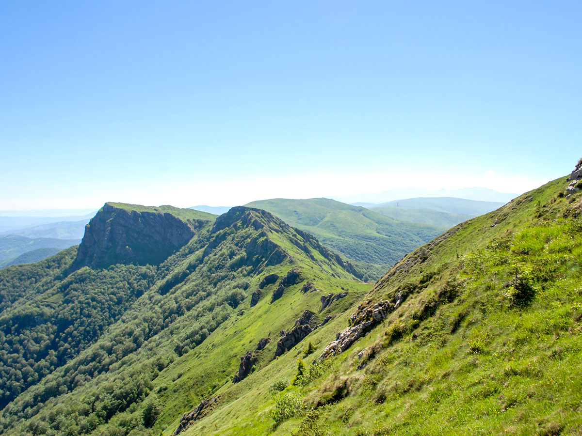 The area of Batashki Snejnik on day 7 of Rhodope Cycling Tour