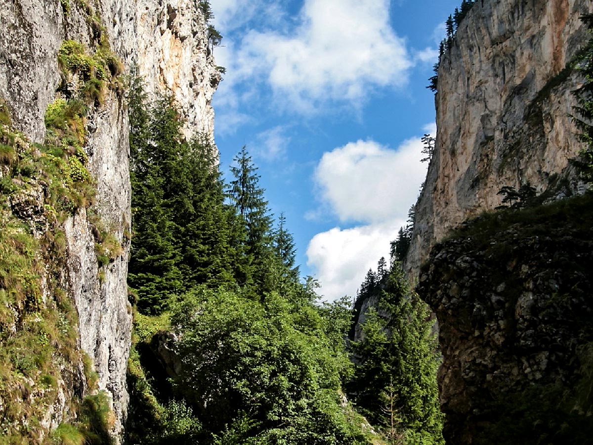 Rhodope Cycling Tour in Bulgaria includes riding through Trigrad Gorge on day 5