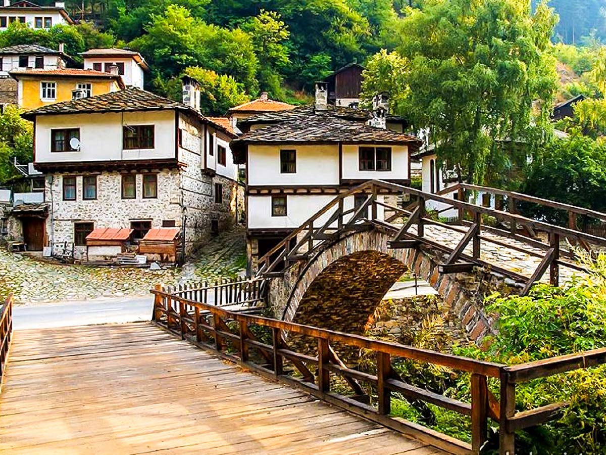 Shiroka luka village on day 7 of Rhodope Mountain Biking Tour