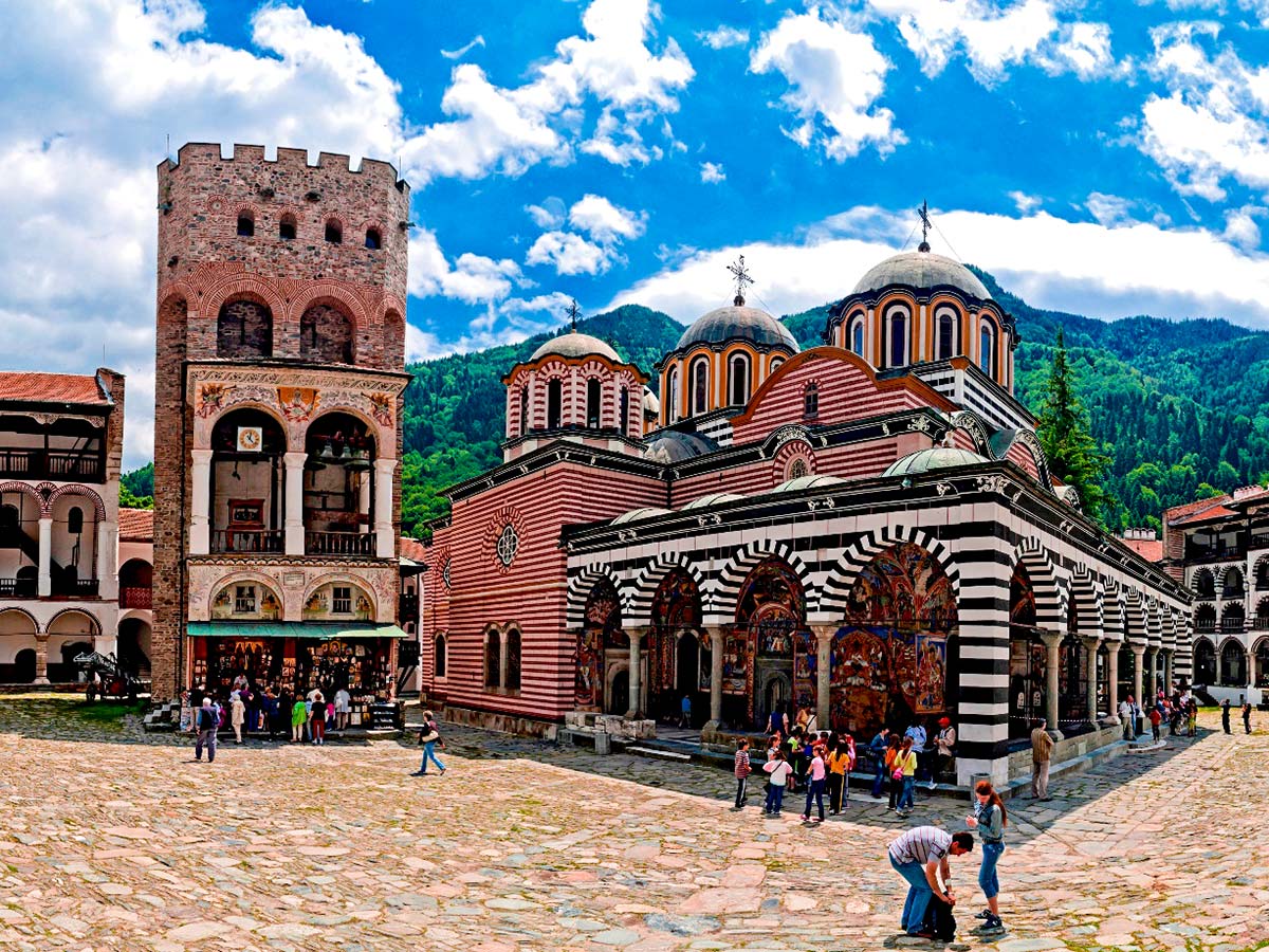 Rila and Pirin Trek in Bulgaria includes visiting Rila monastery on day 3