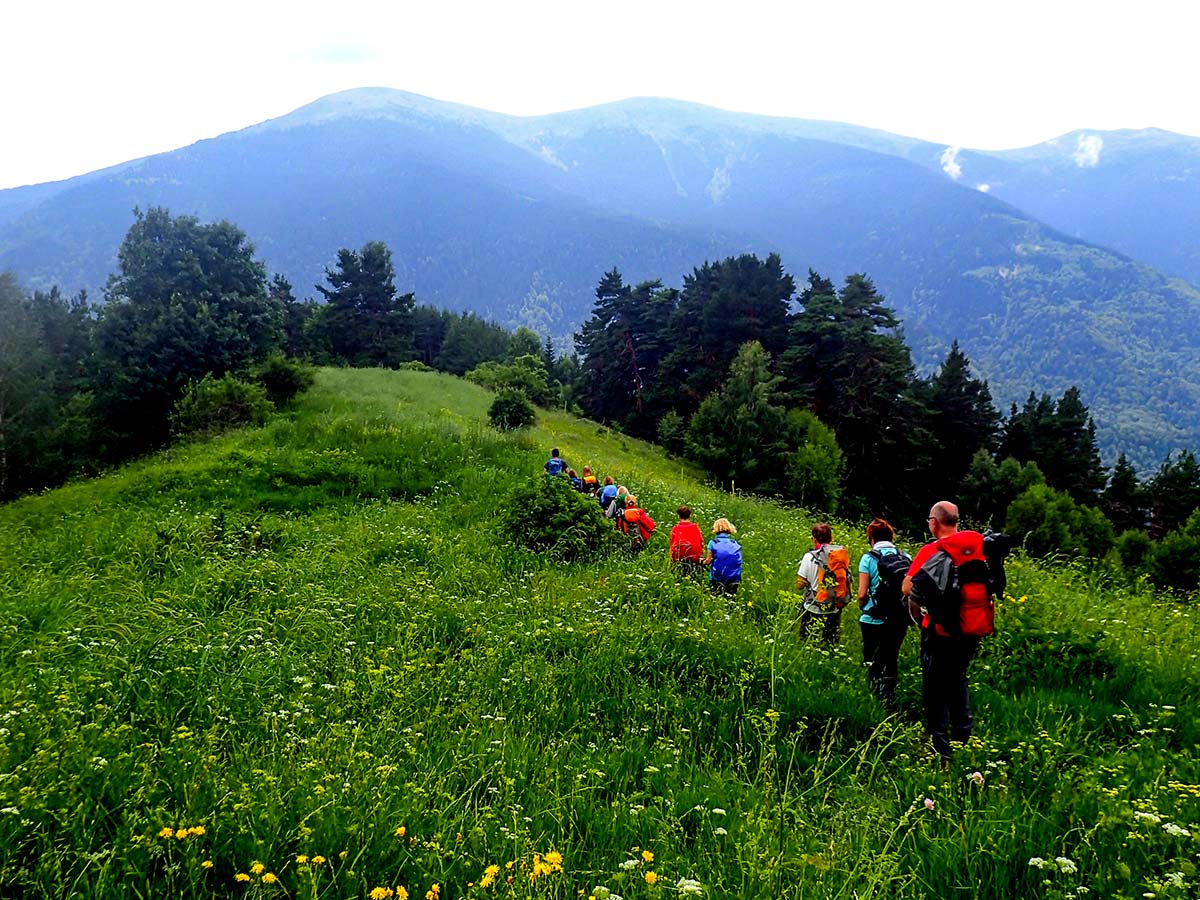 Southwestern Rila on day 4 of Rila and Pirin Trek