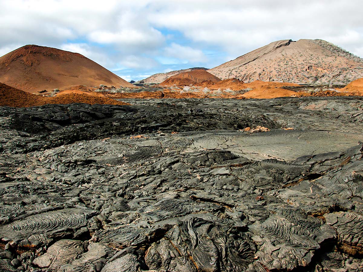 Magma fields seen on Great Ecuador Tour