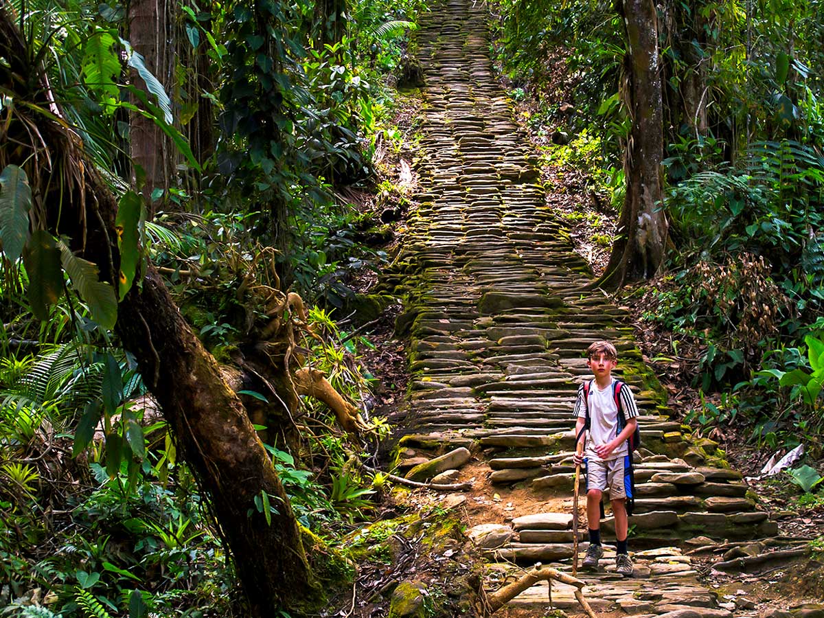 The path to the Lost City is well maintained