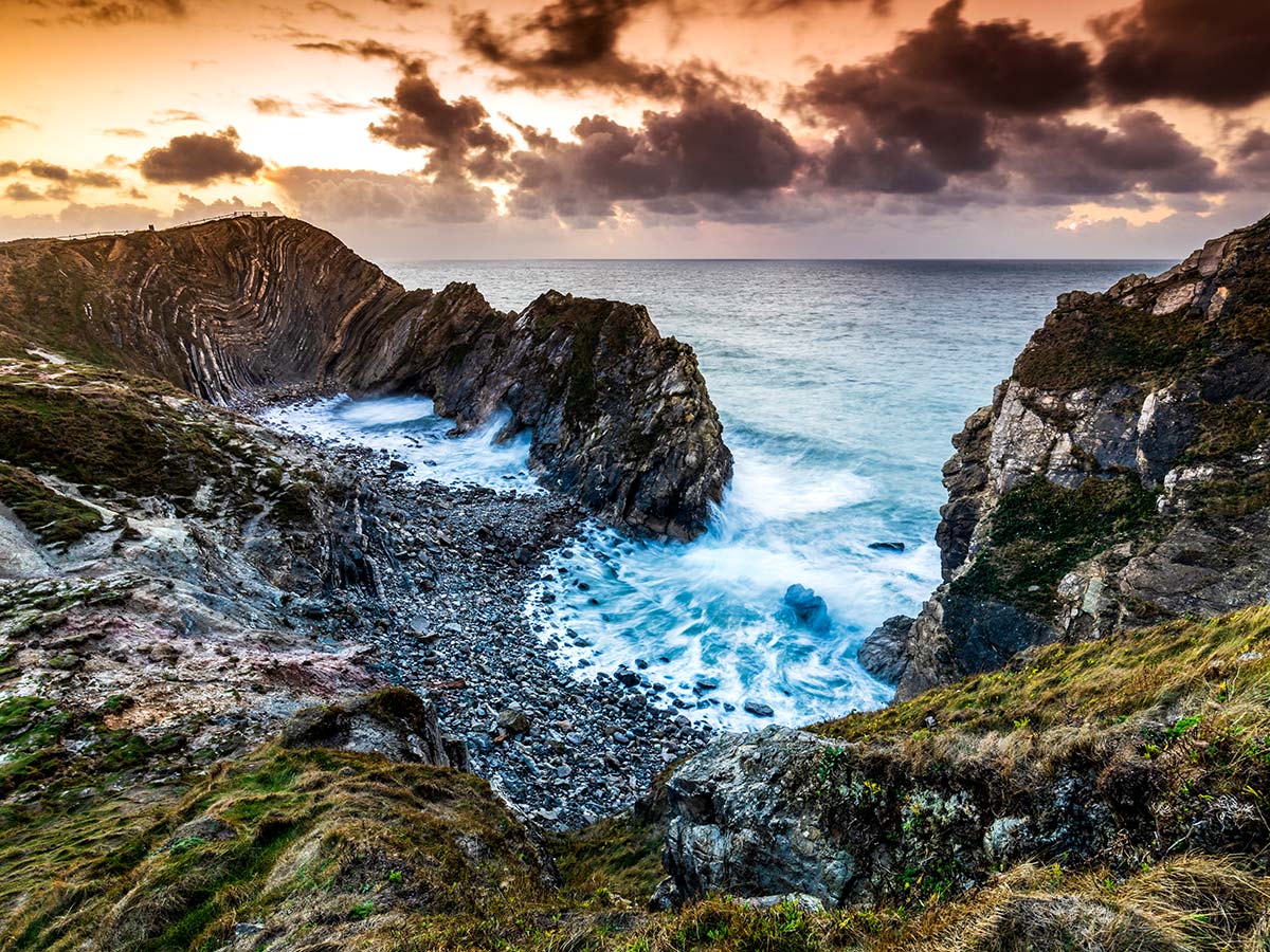 Several beaches around Lulworth Cove that you get to pass through while at Jurassic Coast at South West Coast Path