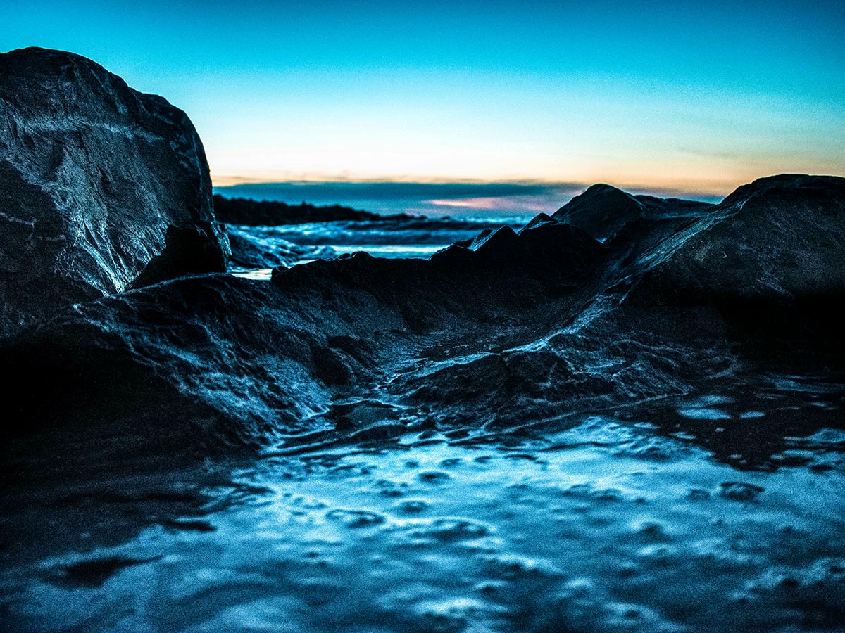 Bude coast on South West Coast Path walking tour in England