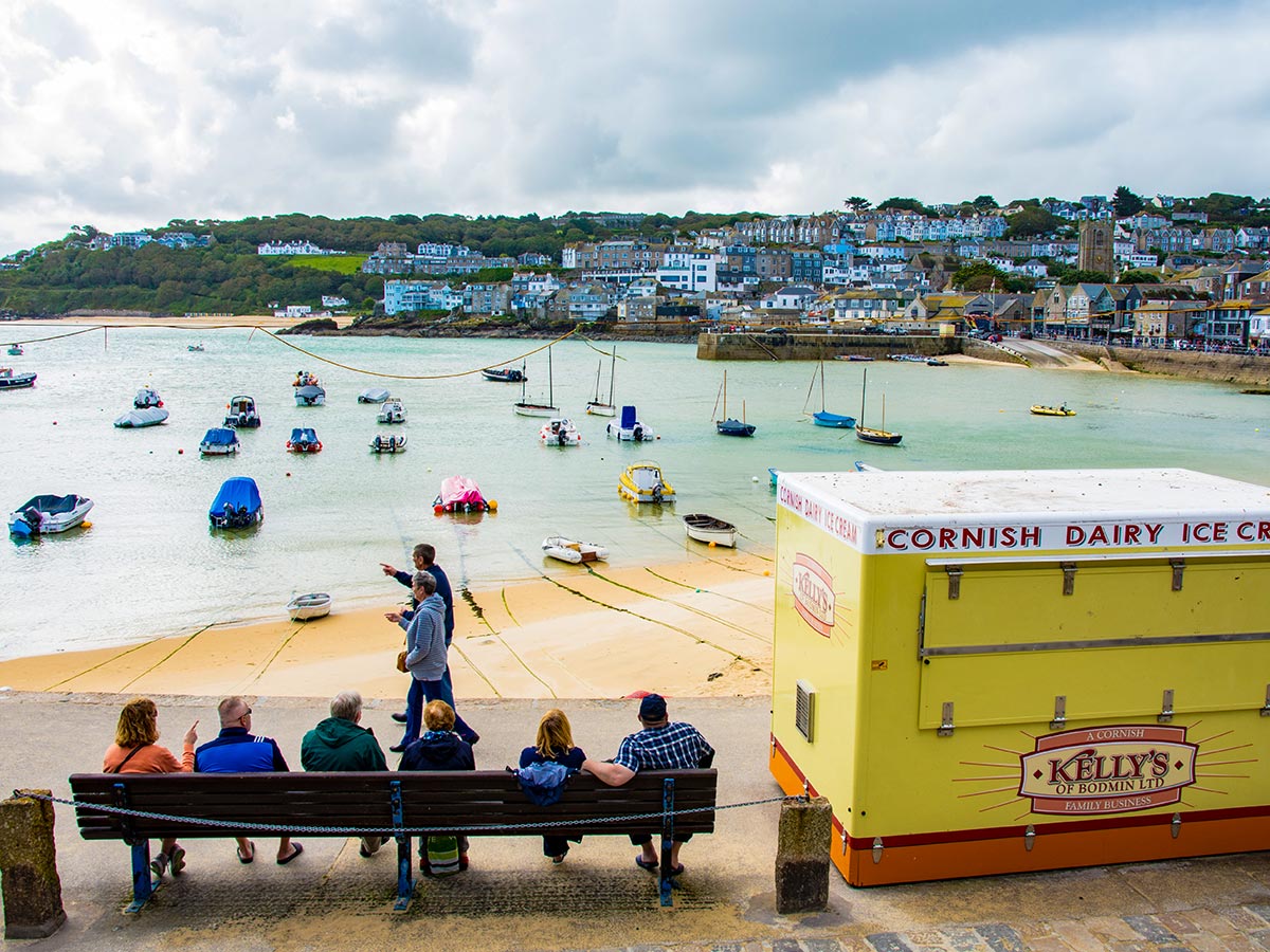 North Cornwall part of South West Coast Path includes visiting St Ives