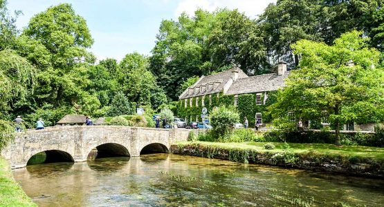 Bibury town on Stratford to Bath Cycling Tour