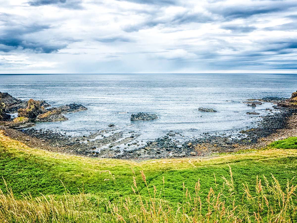 Causeway coast as seen on Coastal Causeway Route & Donegal Trek