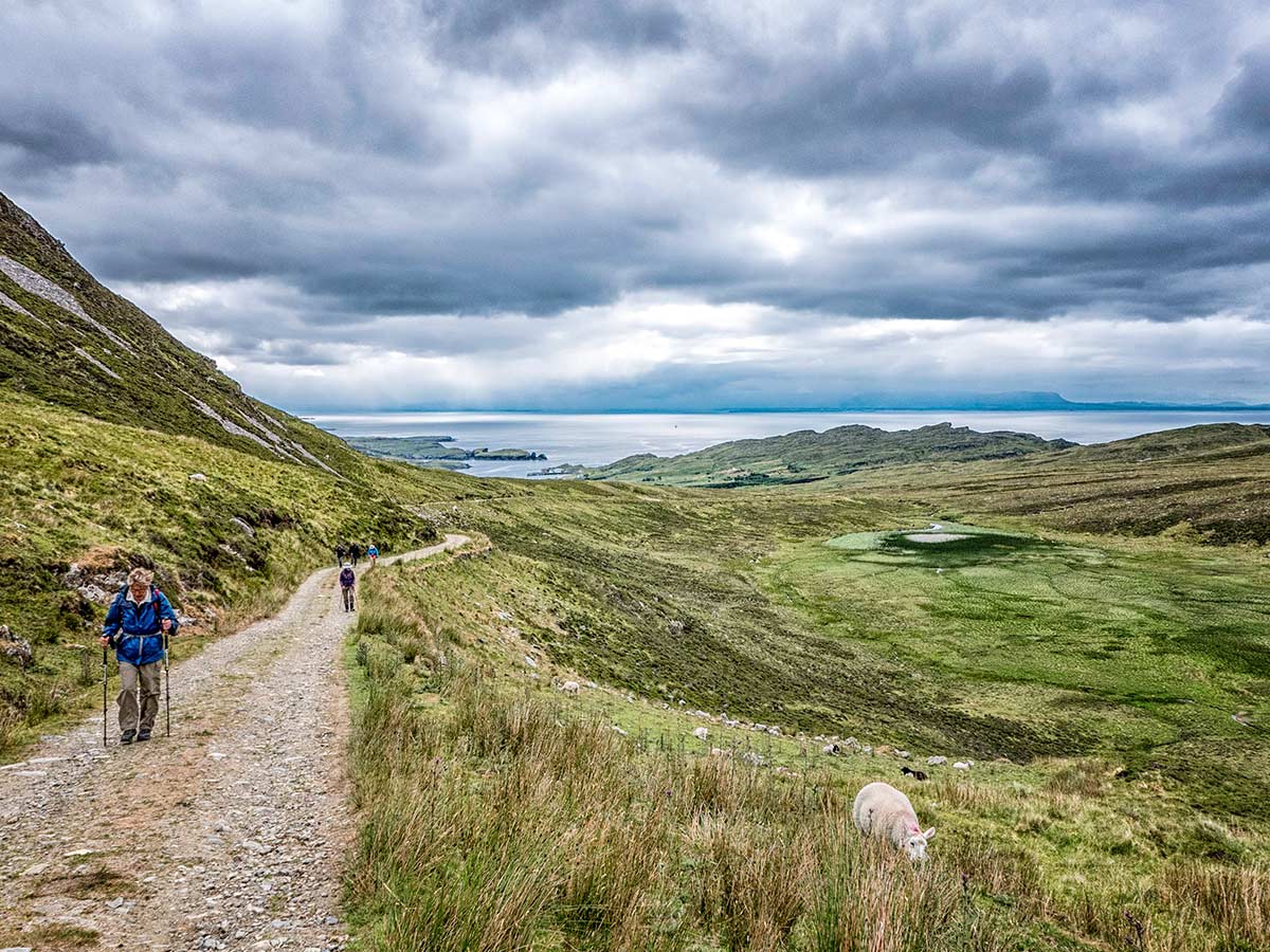 Hiking Slieve League is included in Coastal Causeway Route & Donegal Trek