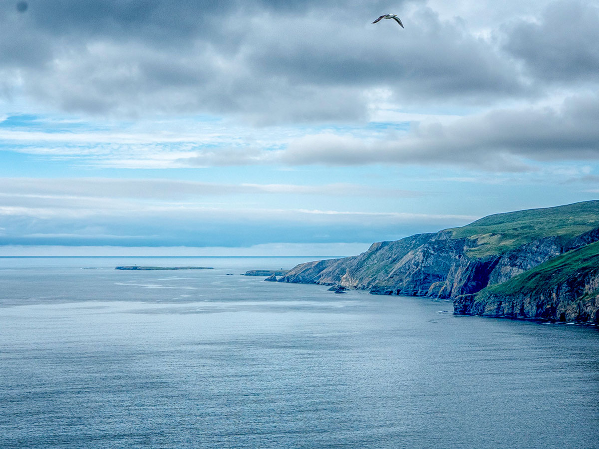 Slieve League seen on Coastal Causeway Route & Donegal Tour