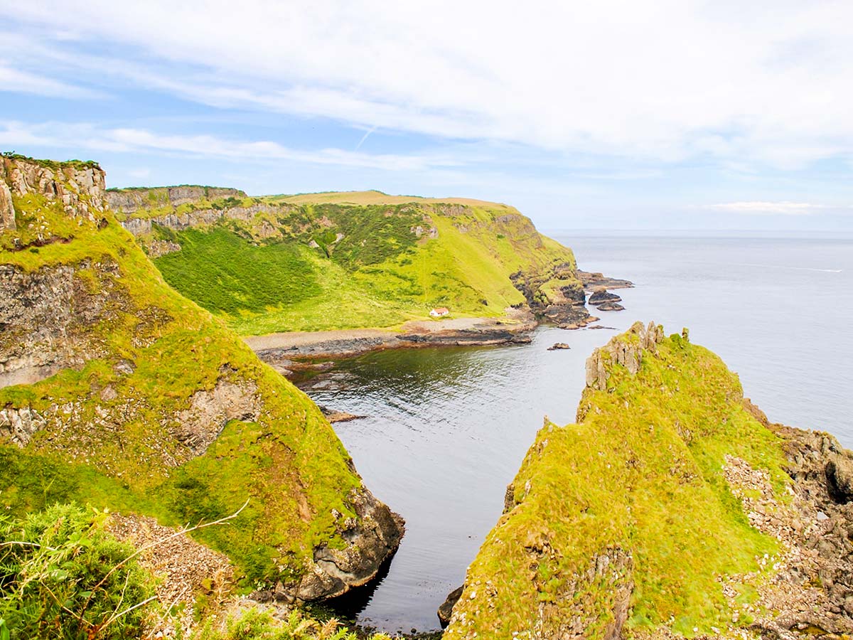 Causeway coast as seen on Hiking the Coastal Causeway Route & Donegal Tour