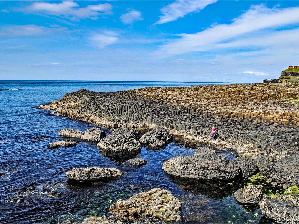 Giants Causeway on a trekking tour in Ireland