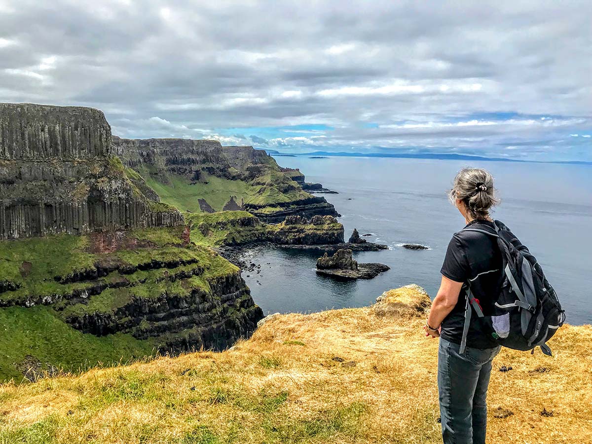 Causeway coast on trekking tour of the Coastal Causeway Route & Donegal