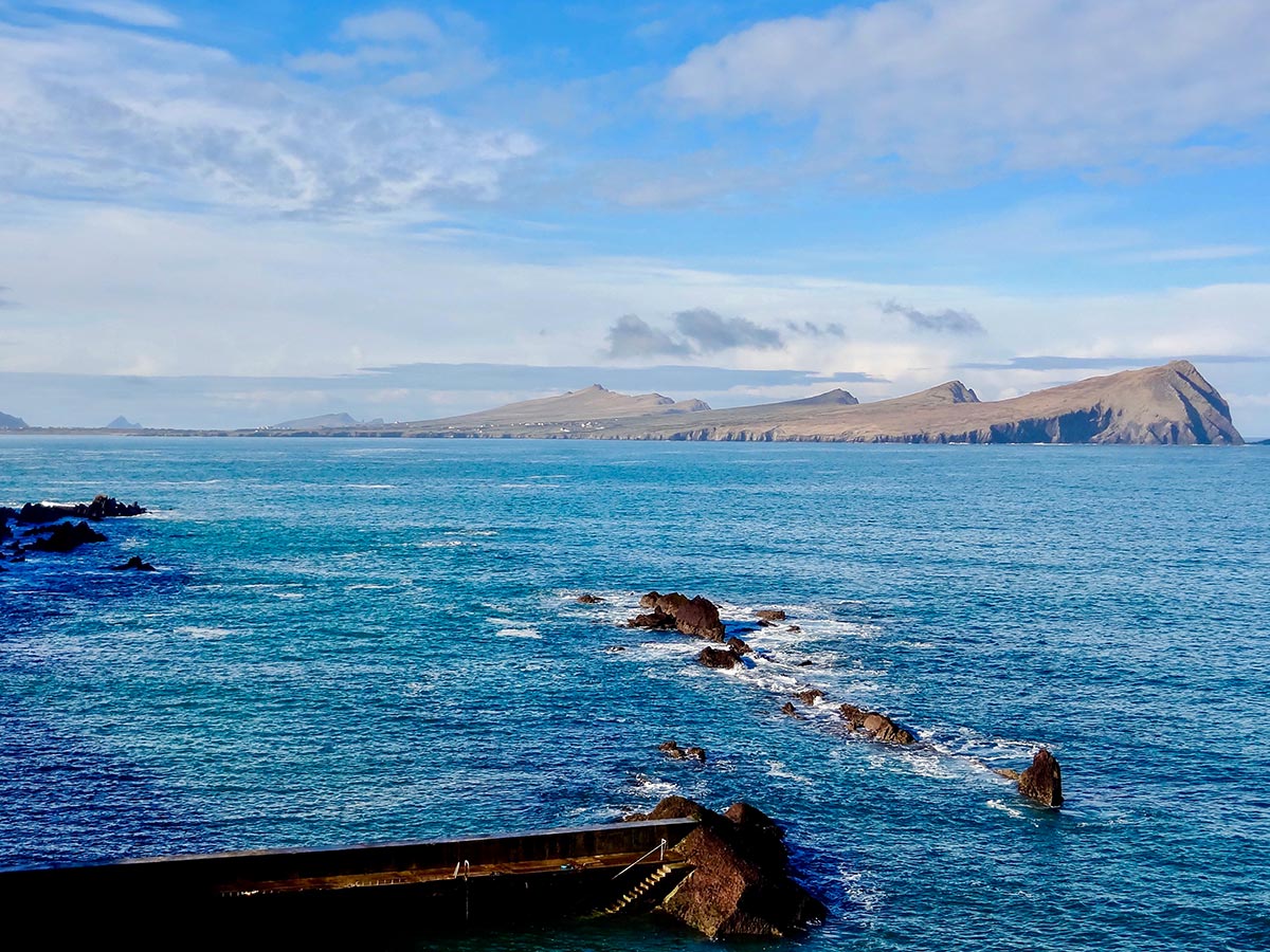 Views from Dingle Peninsula on Deluxe Cycling in Kerry Mountains Tour