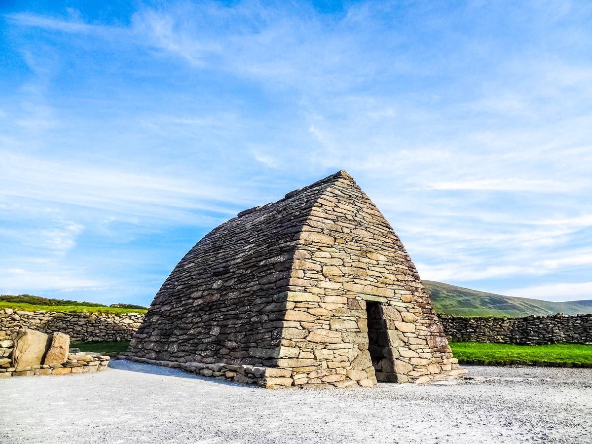 Gallarus Oratory as seen on Deluxe Cycling in Kerry Mountains Tour