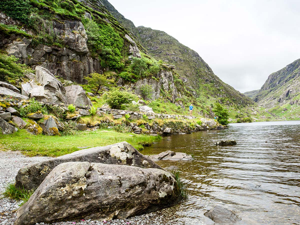 Kerry Gap of Dunloe on Deluxe Cycling in Kerry Mountains Tour