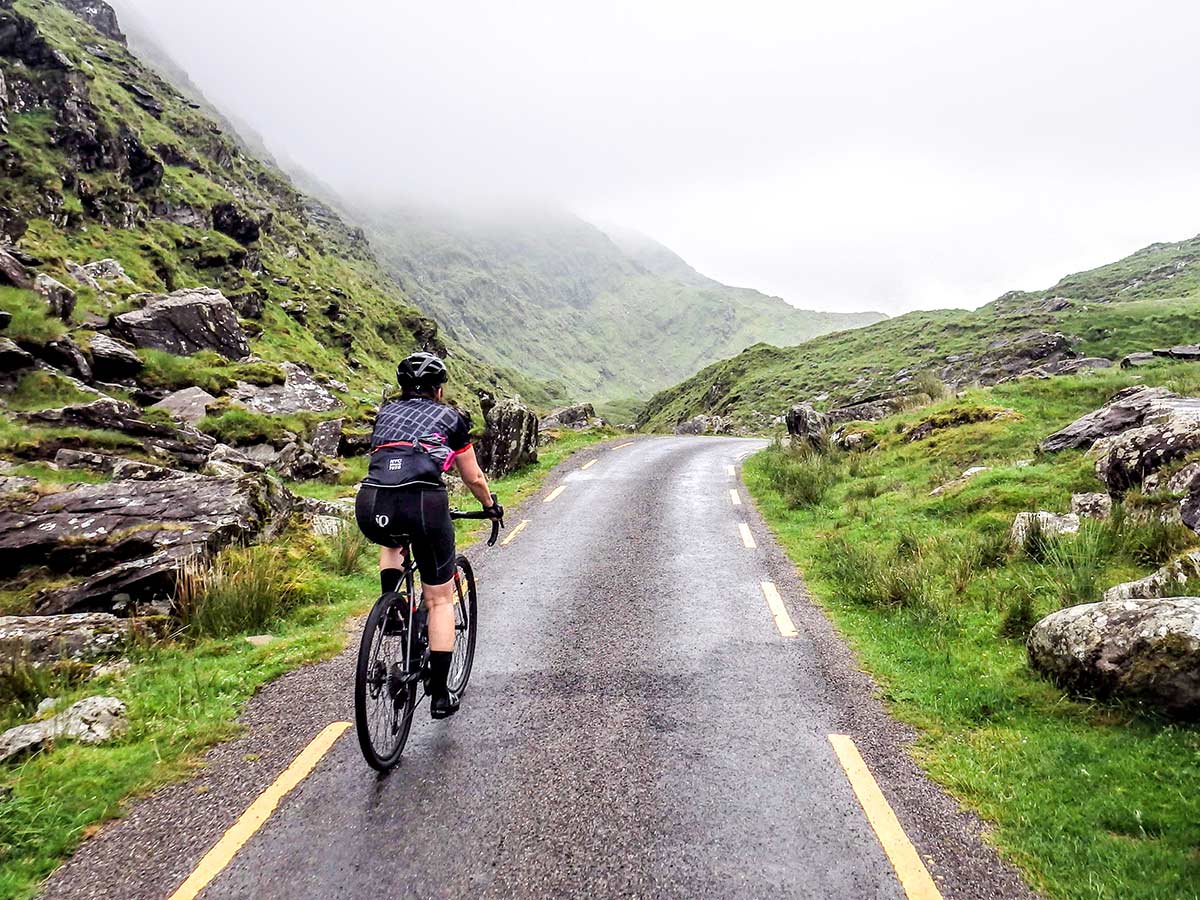 Kerry Gap of Dunloe as seen on Deluxe Cycling in Kerry Mountains Tour