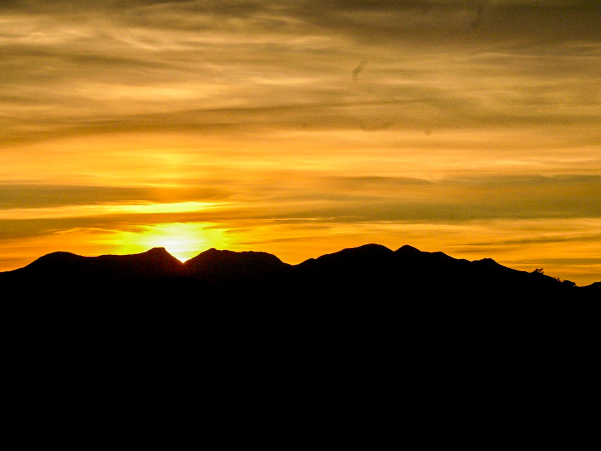 Sunset Iveragh Peninsula as seen on Deluxe Cycling in Kerry Mountains Tour