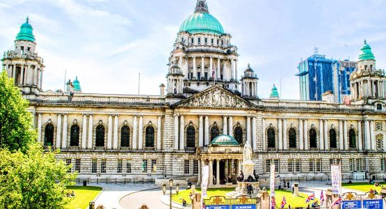 Belfast City Hall visited on Family Adventure Giants Myths Legends Tour