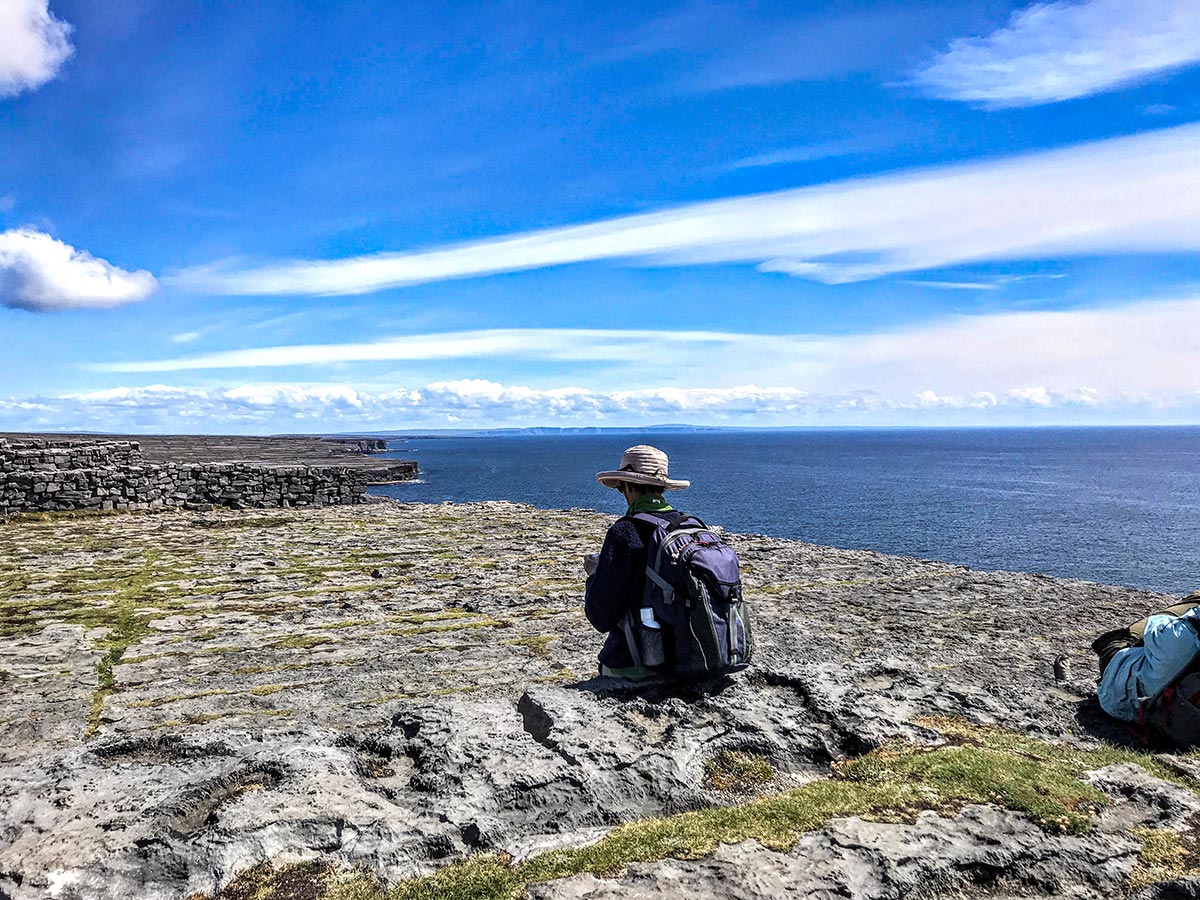 Hiking Island Hopping Irelands West Coast Tour include visiting Aran Islands