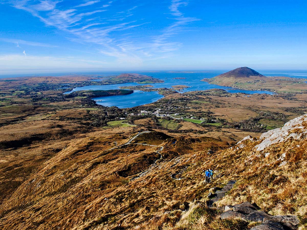 Connemara National Park as seen on Hiking Island Hopping Tour