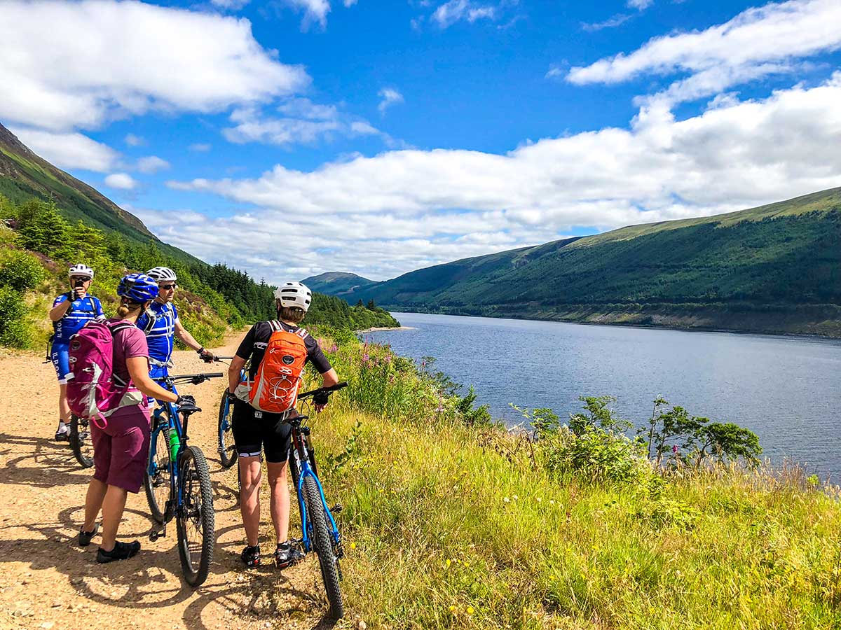 Mountain biking in Scottish Highlands is a treat for every mountain biker