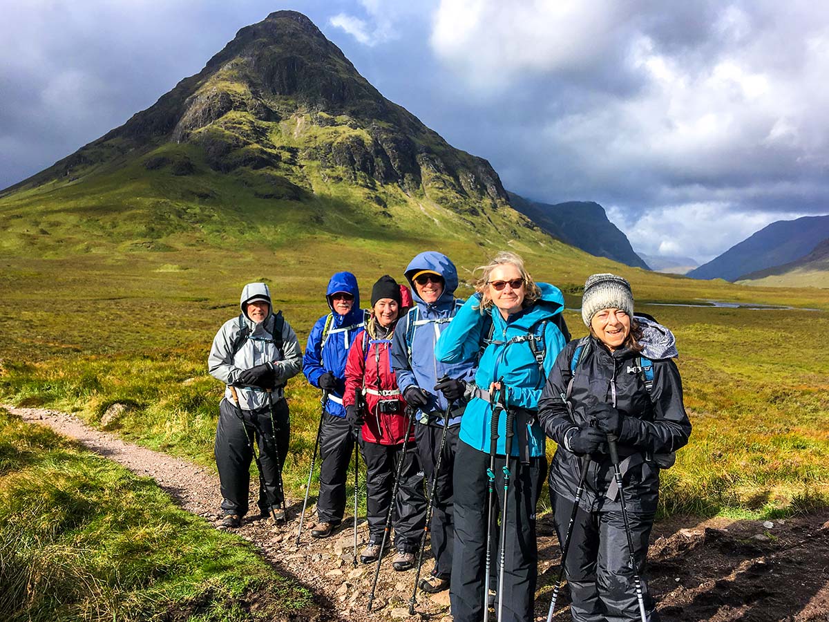 Walking in Glencoe and the Highlands with a guide is a very rewarding experience