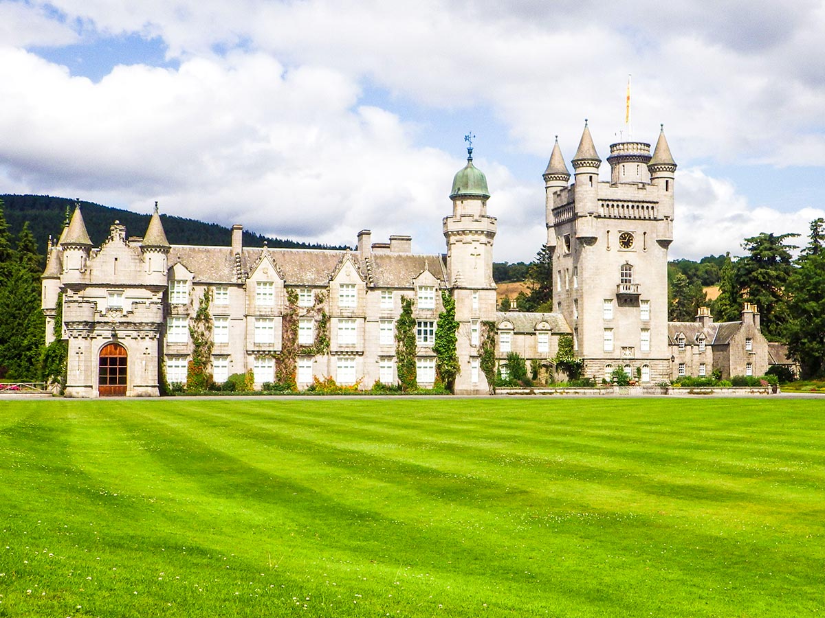 Beautiful Abbey seen on Road Cycling tour from Inverness to Edinburgh