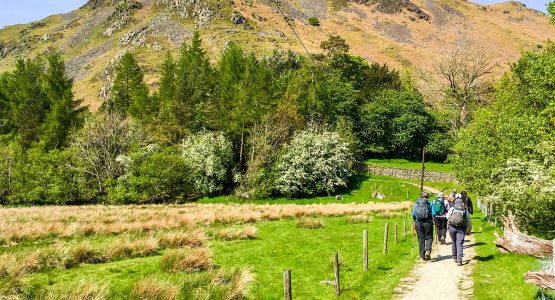 Beautiful views seen on National Parks of the UK Guided Walking Tour in England and Scotland