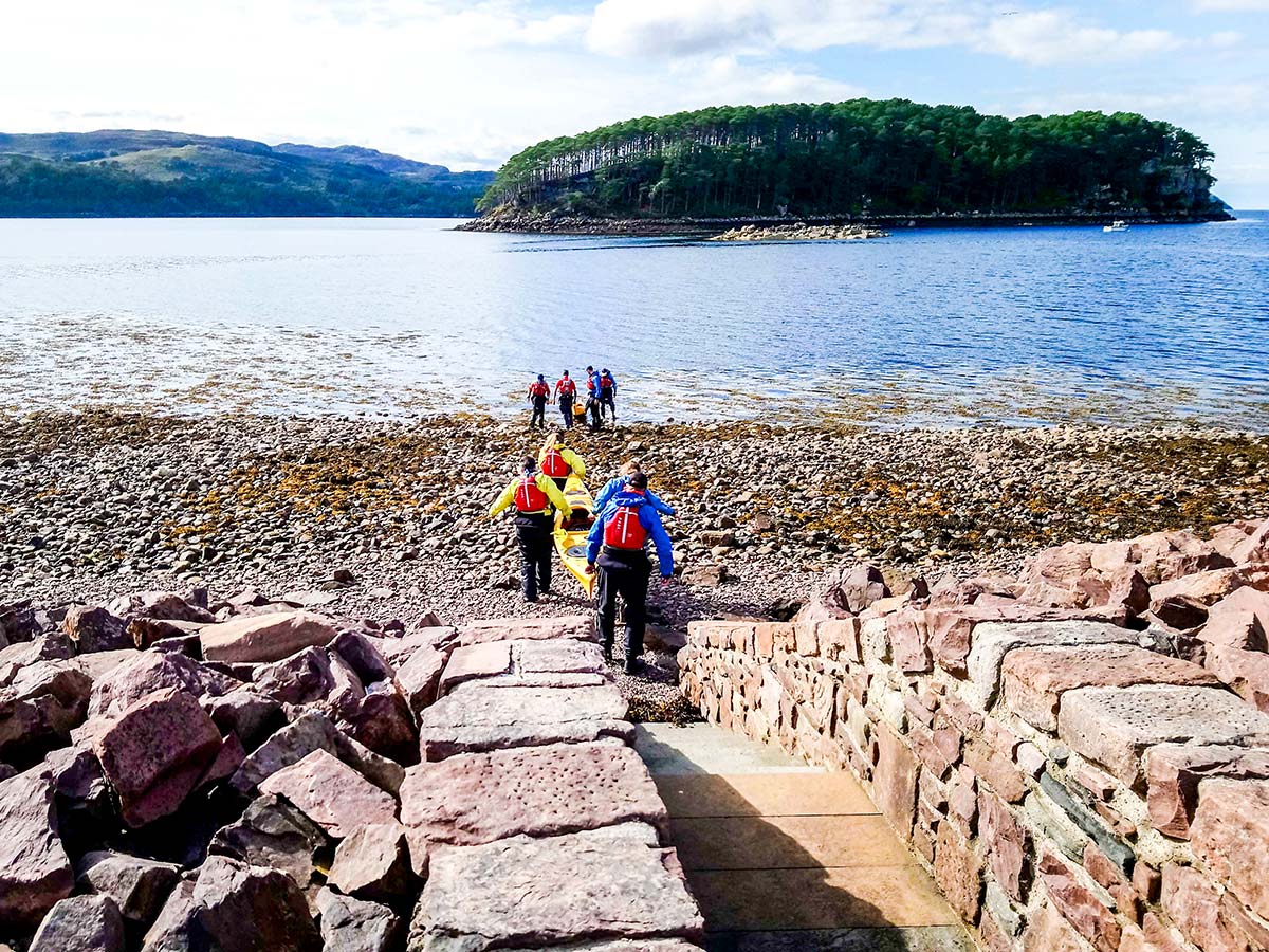 Scotland is a paradise for kayakers