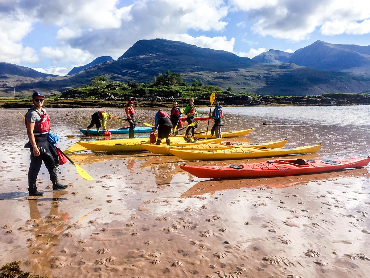 Beautiful lakeshore visited on Sea Kayaking in Scottish Highlands Tour in Scotland