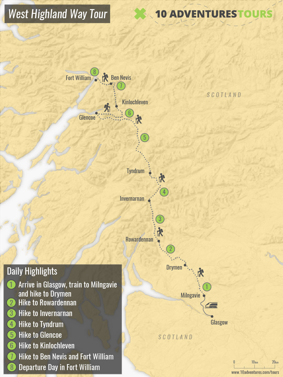 The West Highland Way Guided Walking Tour (Scotland)