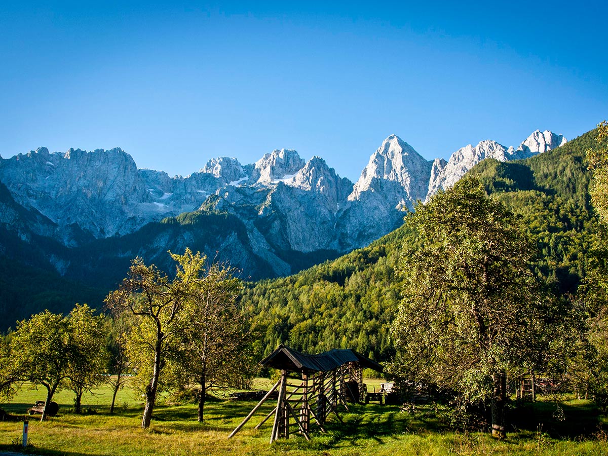 Discover Slovenian Alps Tour includes visiting the beautiful Soca Valley