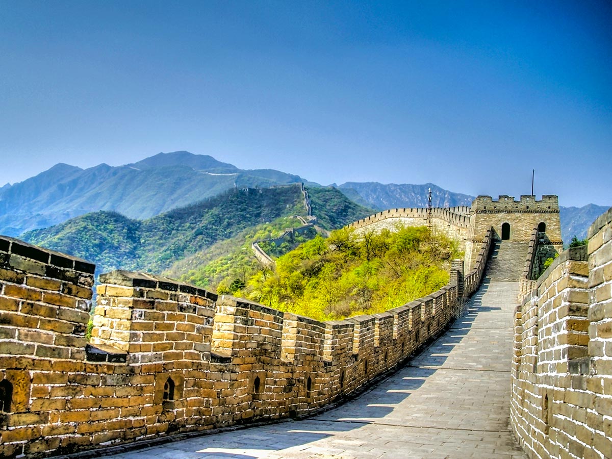 The Great Wall in China is included in China Tibet Encompassed Tour