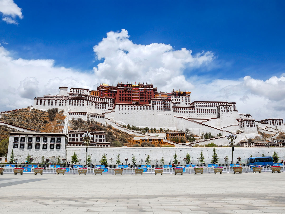 Potala Palace in Lhasa is a must see in China and is included in China Tibet Encompassed Tour