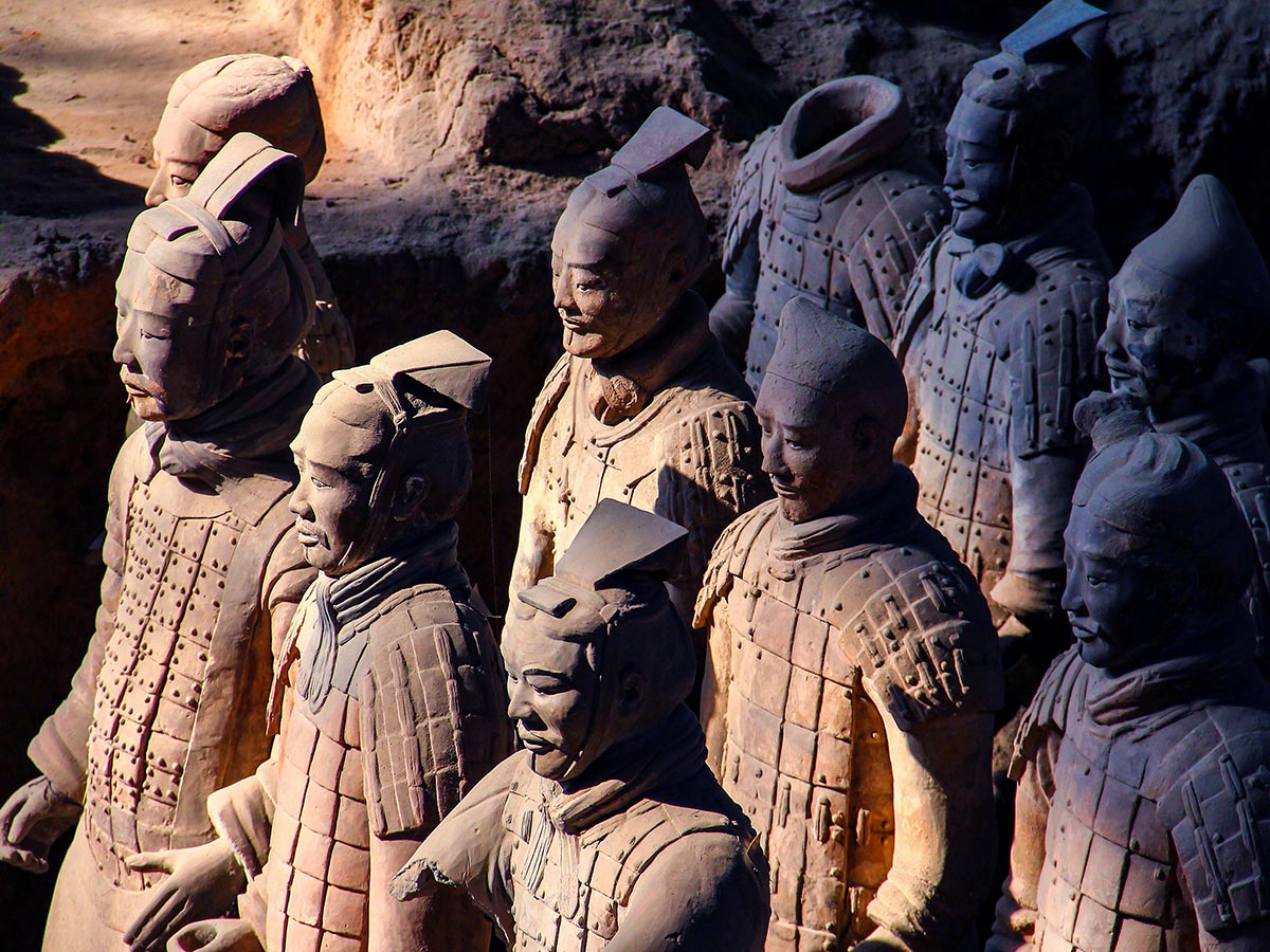 Discover China Tour includes visiting the Terracota Army at Xian