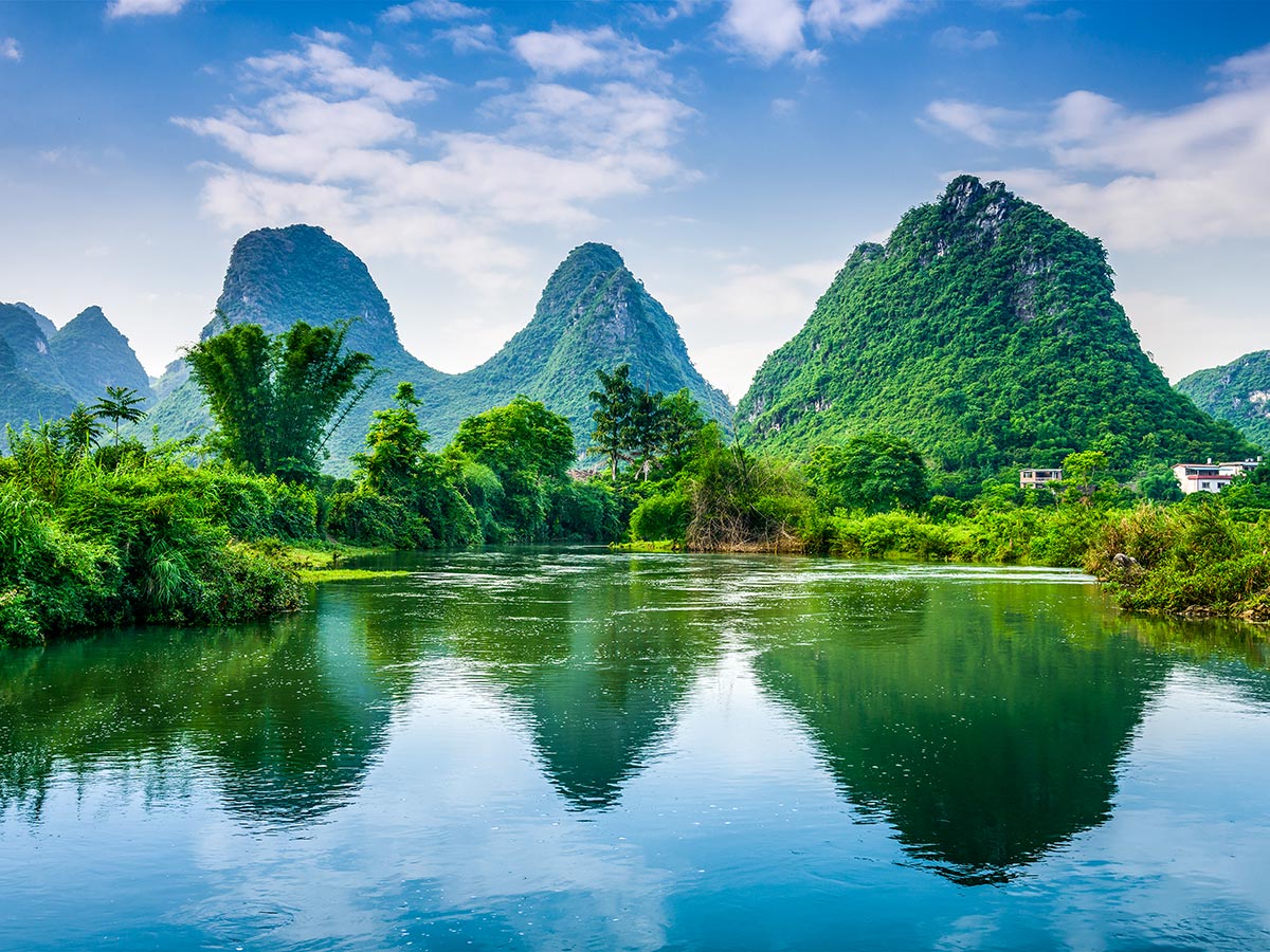 Highlights of China Tour includes visiting the beautiful Yangshuo