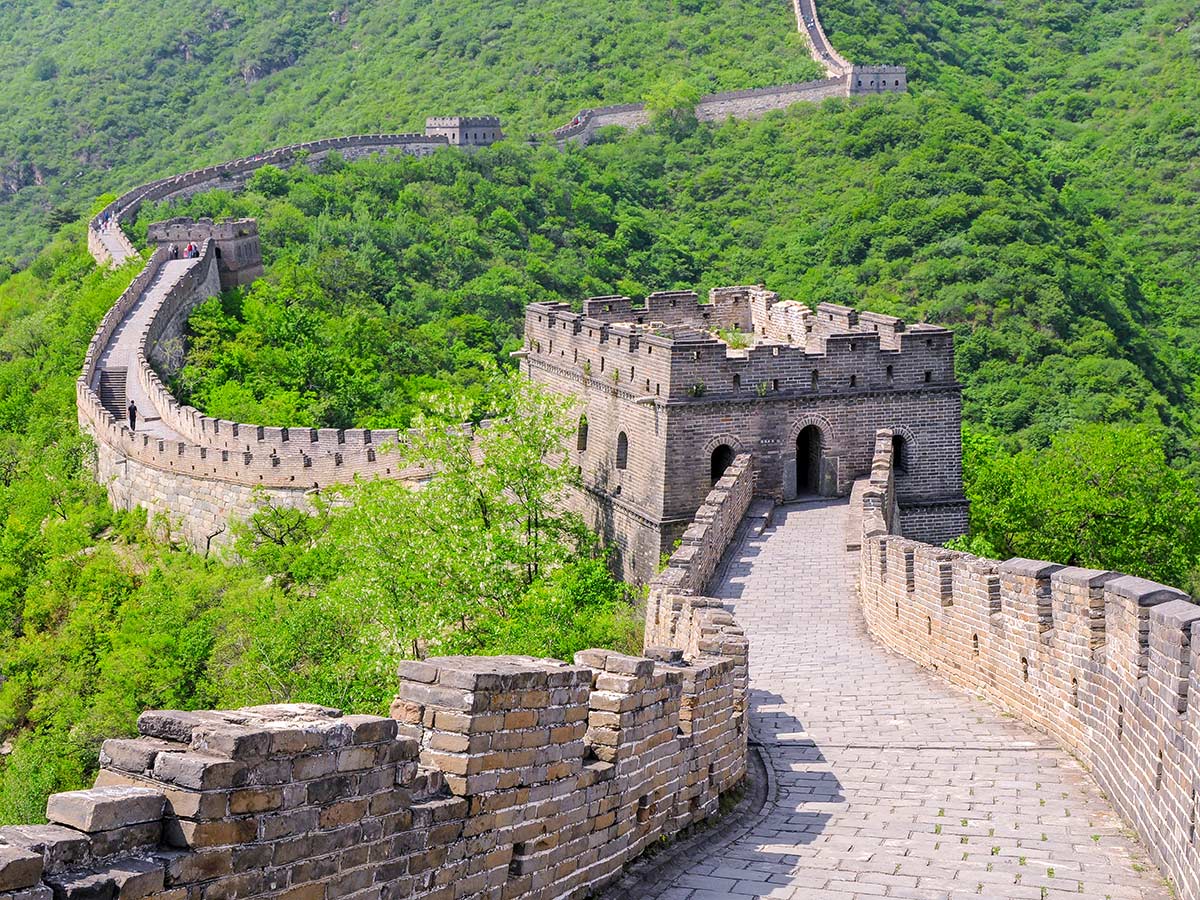 Hike and Bike China Tour includes visiting the Great Wall