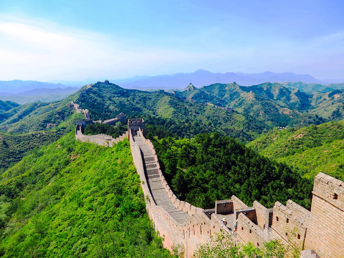 Visiting the great wall is the highlight of Wild China Tour