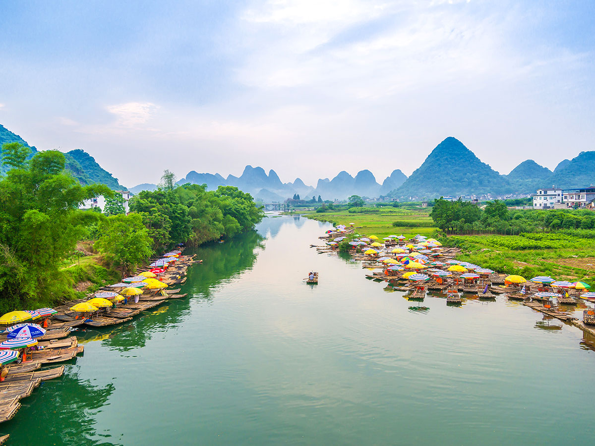 Yangshuo region is a must see for nature lovers and can be visited on Wild China Tour