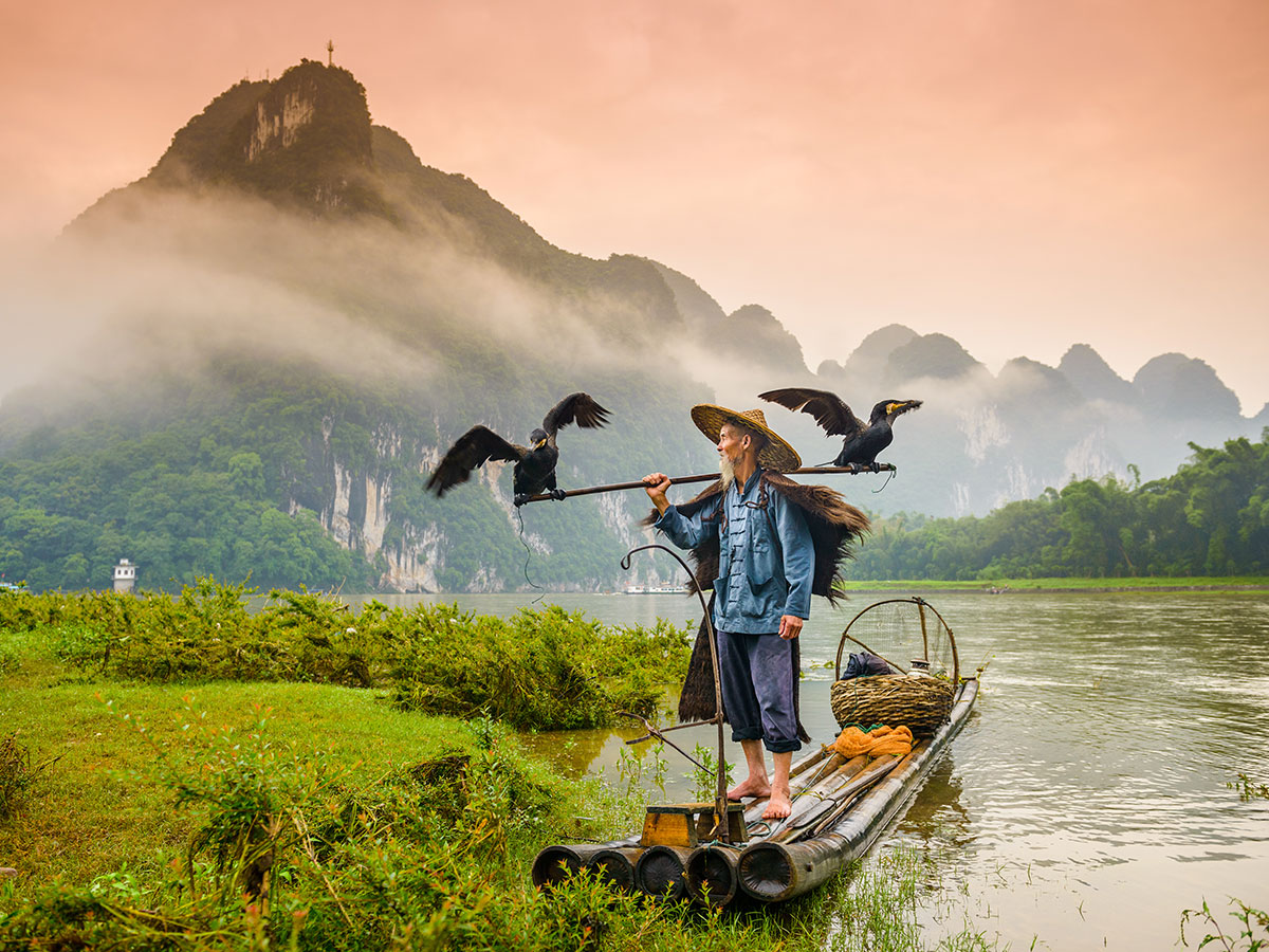 Visiting Yangshuo is included in Wild China Tour