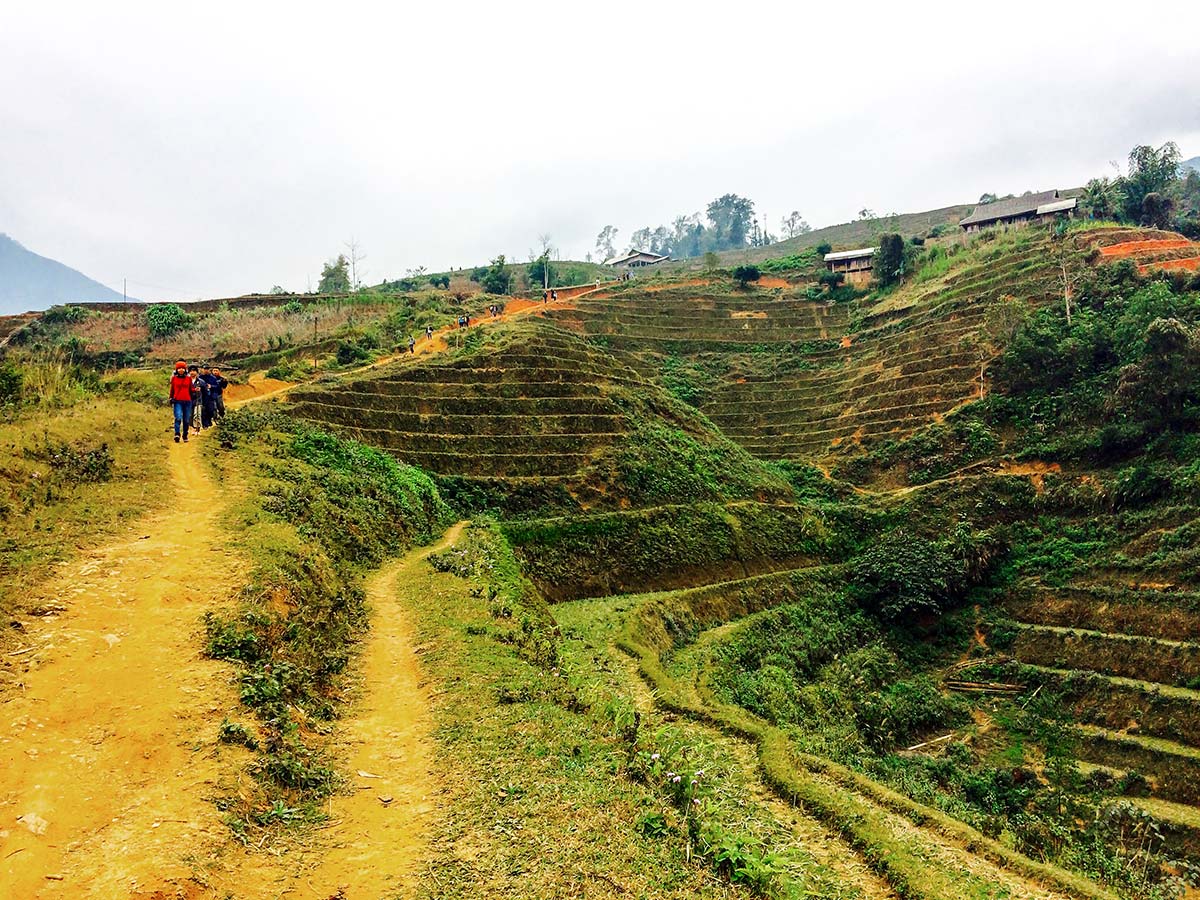 The path of the North Vietnam Mountain Trek