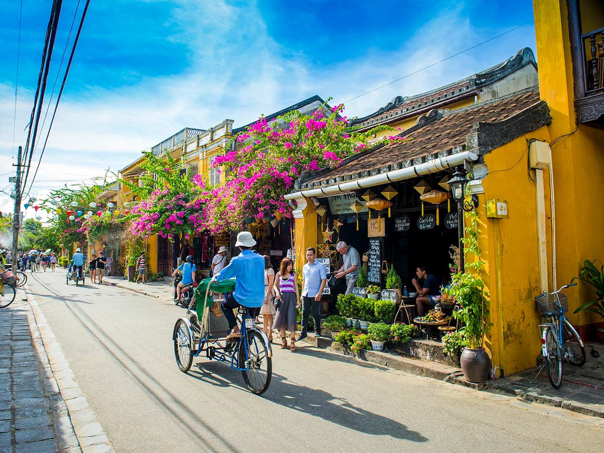 Vietnam Tropical Journey Tour includes wandering in the beautiful Hoi An streets