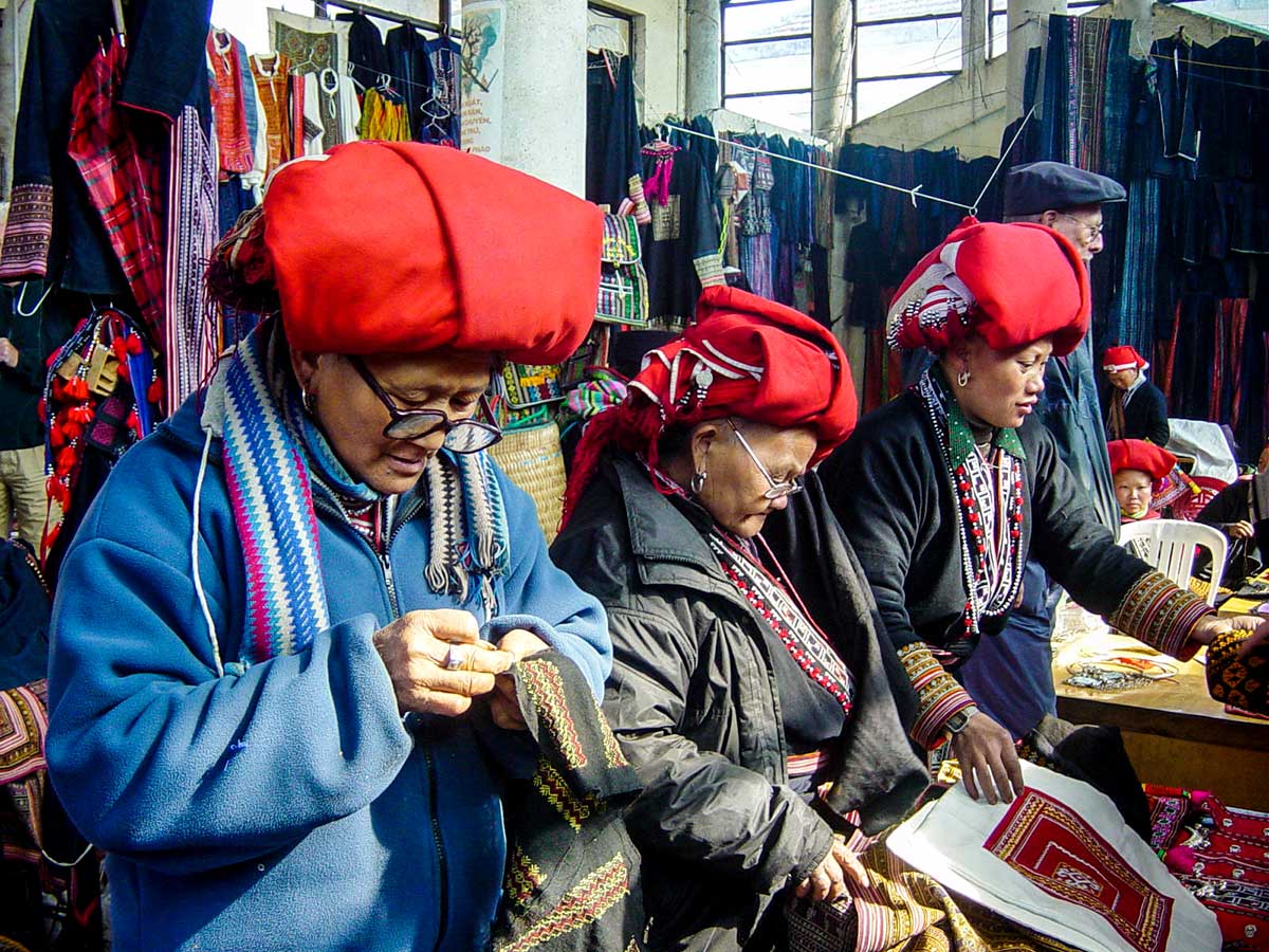 Sapa people seen on Best of Vietnam Trekking and Cruising Tour in Vietnam