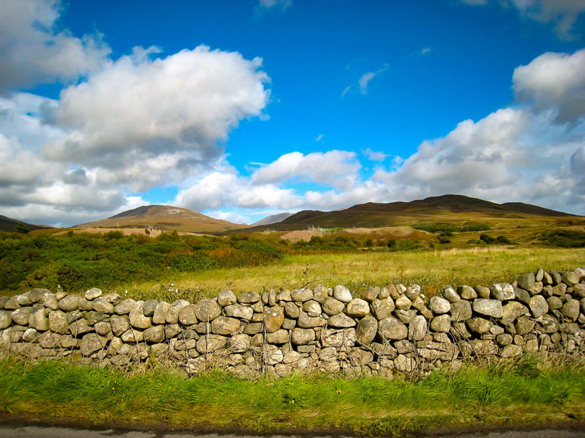Rural paths in Arran Scotland