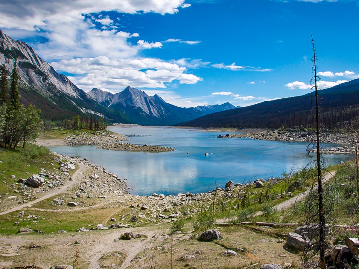 Maligne lake in Jasper