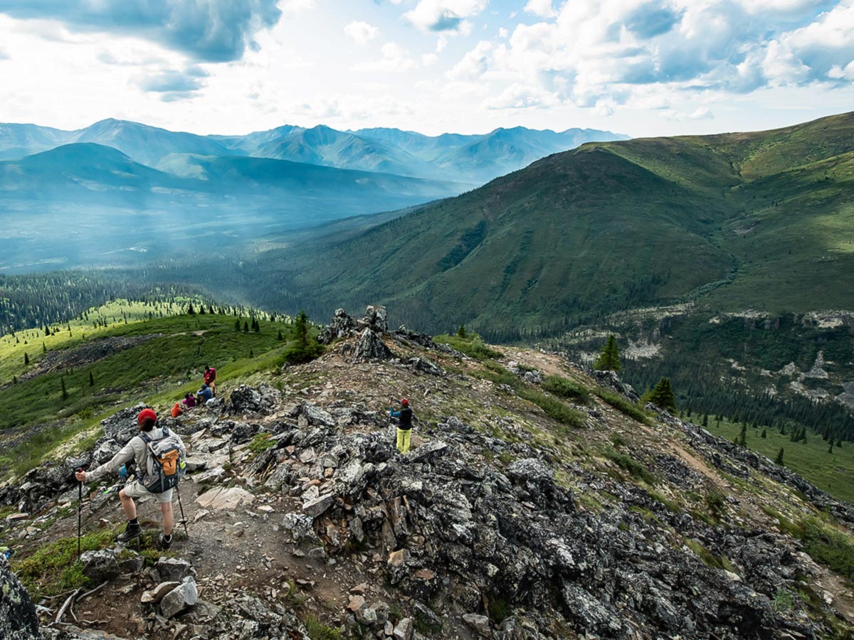 Guided tour from Rockies to Alaska includes hiking in the Tombstone Territorial Park