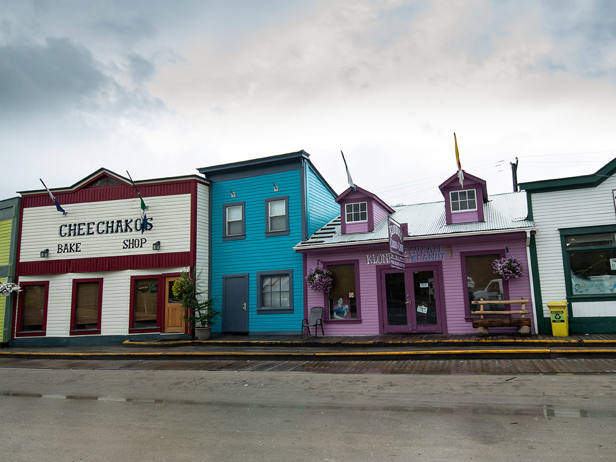 Yukon and Alaska Scenic Tour includes visiting Dawson City