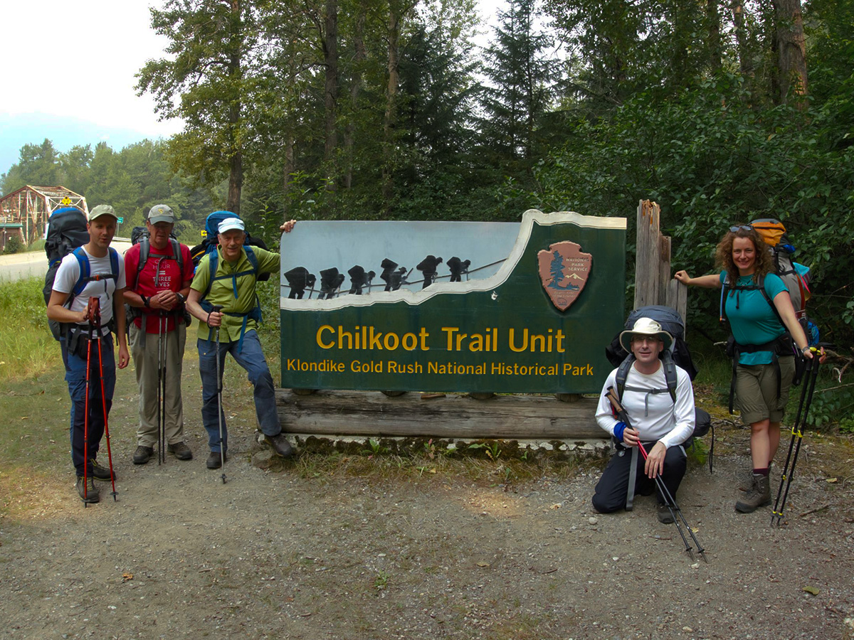 Trail Head of the Chilkoot Trail Canada